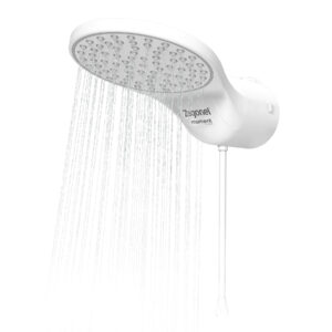 Chuveiro Elétrico Eletrônico 5500w Branco Redondo Moment Zagonel