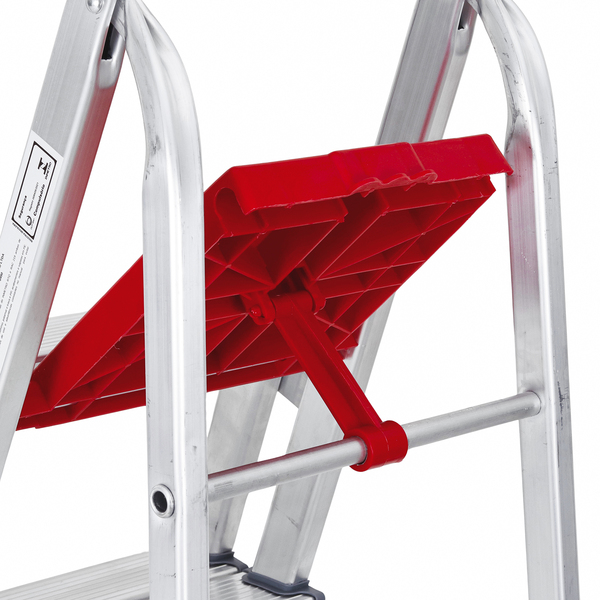 Escada De Alumínio Dupla 5 Degraus Natural 120kg Reisam - Imagem 9